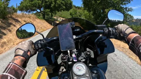 motorcycle ride santa cruz mountains