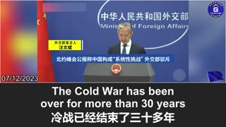 Wang Wenbin’s response to NATO's designation of the CCP as a systemic challenge is full of lies