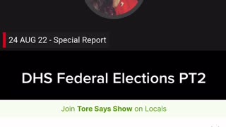 DHS Federal Elections P2: Ohio The Epicenter & Frank LaRose \\ from Tore Says