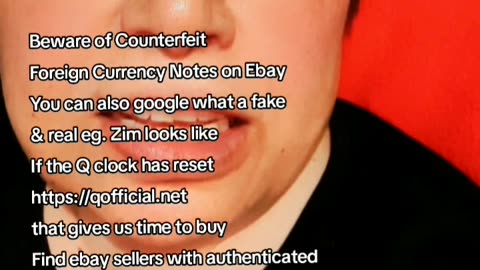 Beware Of Counterfeit Foreign Currency Notes On Ebay