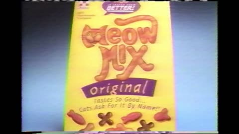 Meow Mix Cat Food Commercial (1999)