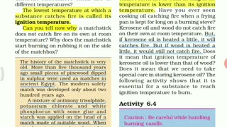 Science education | combustion and flame