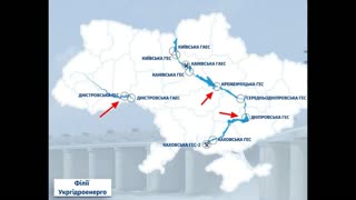 Attacks on the Dnieper, Dniester and Kremenchug hydroelectric power stations