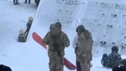 One of the ski resorts was visited by "guests" of the TKTS "guests