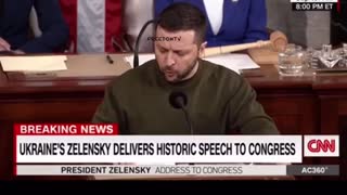 Ukraines Zelensky’s historic speech in front of Congress