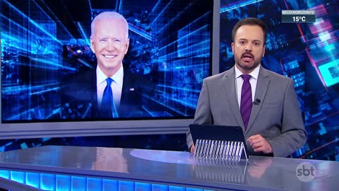 Biden afirma que democracia dos Estados Unidos está sob risco | SBT Brasil (03/11/22)