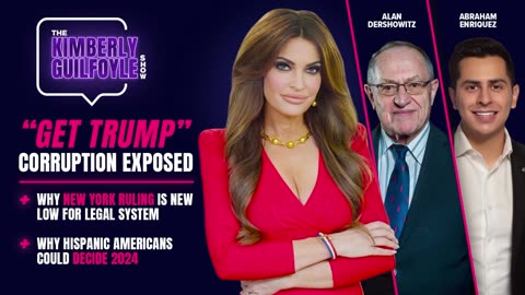 "Get Trump" Corruption Exposed and the Mission to Save America, Live with Alan Dershowitz and Abraham Enriquez | Ep. 101