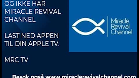 Miracle Revival Channel web TV /MRC TV on Apple TV