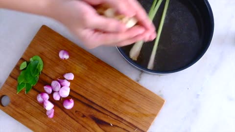 Make this Authentic Thai Tom Yum Soup at