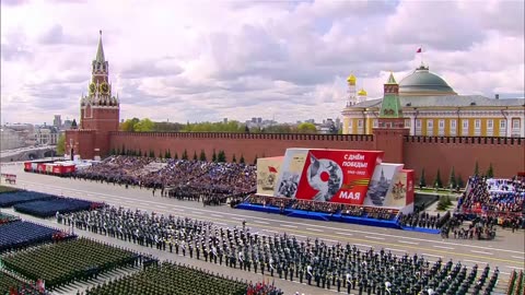 Watch again: Putin attends Russia's annual WWII victory parade