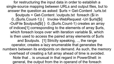 downloading multiple files with quotInvokeWebRequestquot