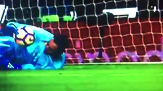 Keylor Navas terrible own goal