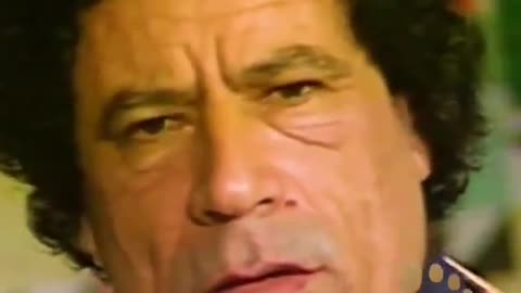 "Language of Britain and America is the language of terrorism, weapons, and war": Muammar Gaddafi