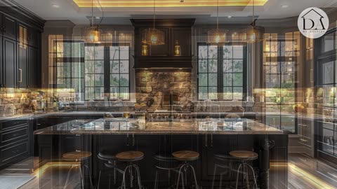 Luxury Redefined : Elevating Your Elegance Black Kitchen Design Role in Black Modern Kitchen