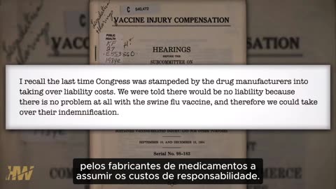 Impróprio para os "anti-vacinas" - Lei de 1986 - Afinal o Del Bigtree estava enganado - 2/4