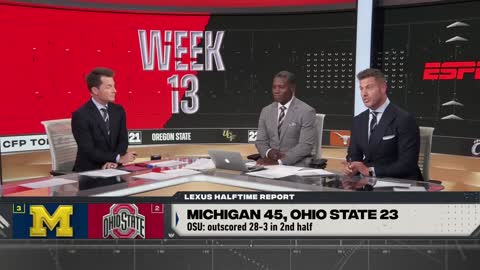 Reaction to Michigan’s BIG win over Ohio State ESPN College Football