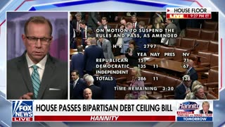 More Democrats voted for debt ceiling bill than did Republicans: Chad Pergram