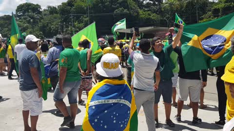 Famílias ordeiras em manifestação pela Democracia - Recife - 02/11/2022