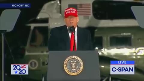 2020 Trump reads the -Snake Poem- at his rally in N Carolina