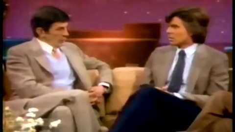Leonard Nimoy Revealed on Live Television that he had met an Alien