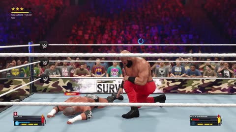 WWE 2K23: Triple H VS Braun Strowman - Highlights