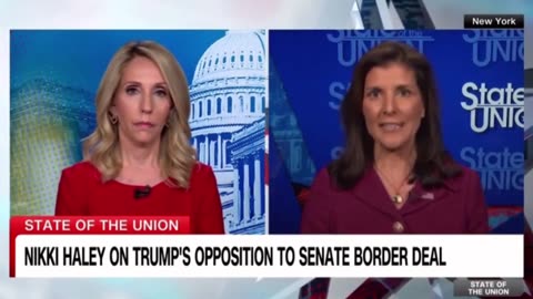 Nikki Haley Supports Democrat 'Border Bill' Before Attacking Trump