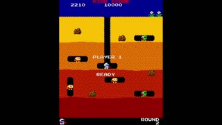 Dig Dug #retrogaming #arcadegame #nedeulers #digdug