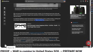 PROOF – WAR is coming to United States SOIL – PREPARE NOW!!!