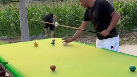 funny video billiards