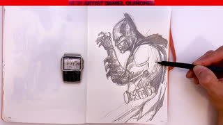 Time-Lapse Comic art Batman Vol. 1 art by: - Artist Daniel Quinones