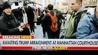 DID THIS REPORTER SAY TRUMP IS THE FORMER AND CURRENT PRESIDENT