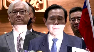 Taiwan faces choice of 'peace or war', ex-leader Ma says