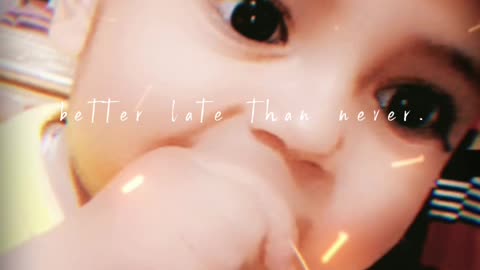 Cute baby video