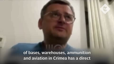 Ukrainian foreign minister trapped: 'Yes, we are behind the explosions'