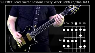 Great New Lead Guitar Lesson Inspired by "Slime You Out" by Drake ft. SZA pt. 2 #leadguitar #lesson