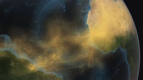 Saharan Dust's Journey: NASA's 3-D Satellite Tracking to the Amazon