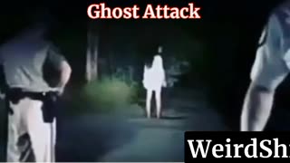 GHOST ATTACKS A POLICE OFFICER