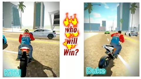 Race with KtM Or Duke
