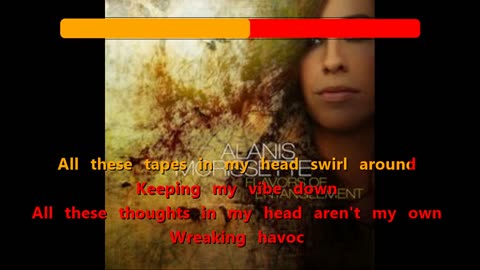 Alanis Morissette - Tapes {karaoke swirls around}