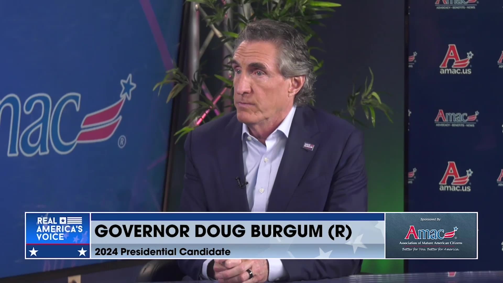 WATCH: Doug Burgum Joins Rebecca Weber And John Solomon For AMAC's ...