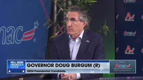 WATCH: Doug Burgum Joins Rebecca Weber and John Solomon for AMAC's Presidential Town Hall