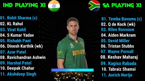 India Probal Playing 11 India vs South Africa 2nd T20 Match Both Team Playing 11 Ind vs Sa