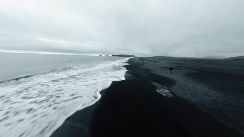 Black Sand Beach in Iceland - My Best FPV Drone Shots