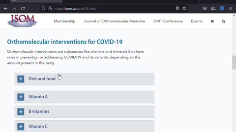 COVID-19 and Nutrition - An Orthomolecular Perspective