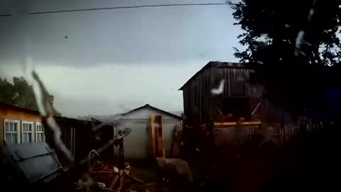 Tornado Destroys House in Just Seconds