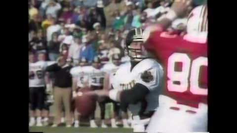 The 1990 'Monon Bell Memory' : DePauw vs. Wabash