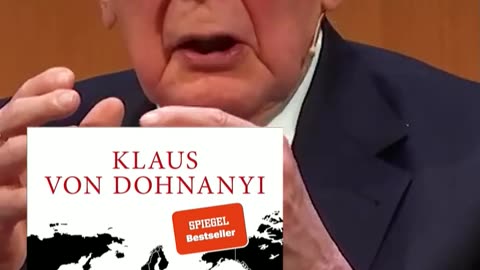 Klaus von Dohnanyi über die Doppelmoral des Westens im Ukrainekrieg
