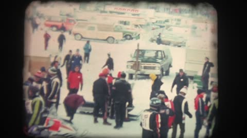 Thunder Bay 250 Snowmobile Race, Alpena Fairgrounds, January 11th 1976
