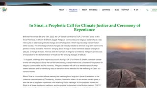 #ICYMI November 13, 2022, climate cultists created a blasphemous new 10 Commandments on Mount Sinai