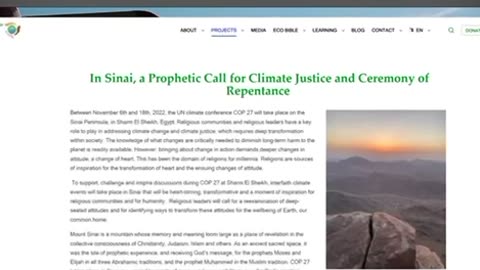 #ICYMI November 13, 2022, climate cultists created a blasphemous new 10 Commandments on Mount Sinai